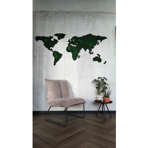 Moos Weltkarte Floki 200 cm