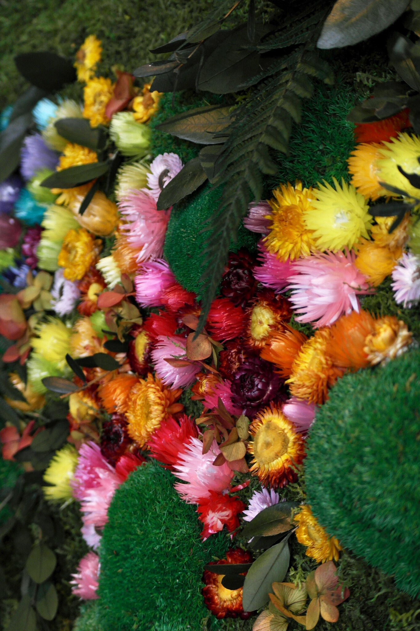 Moswens Puzzle Moosbild Liva im Blumen Stil