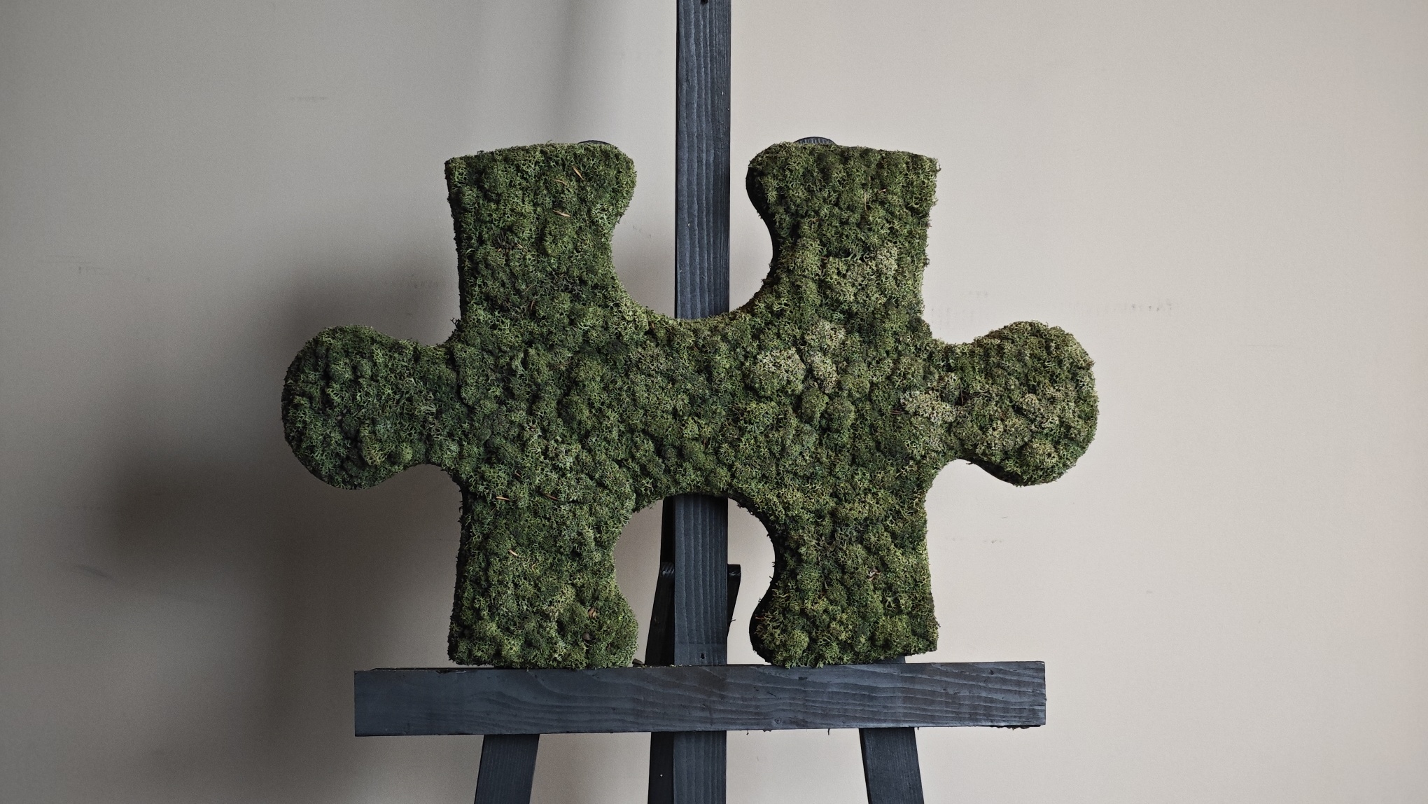 Moswens Puzzle Moosbild Rentiermoos