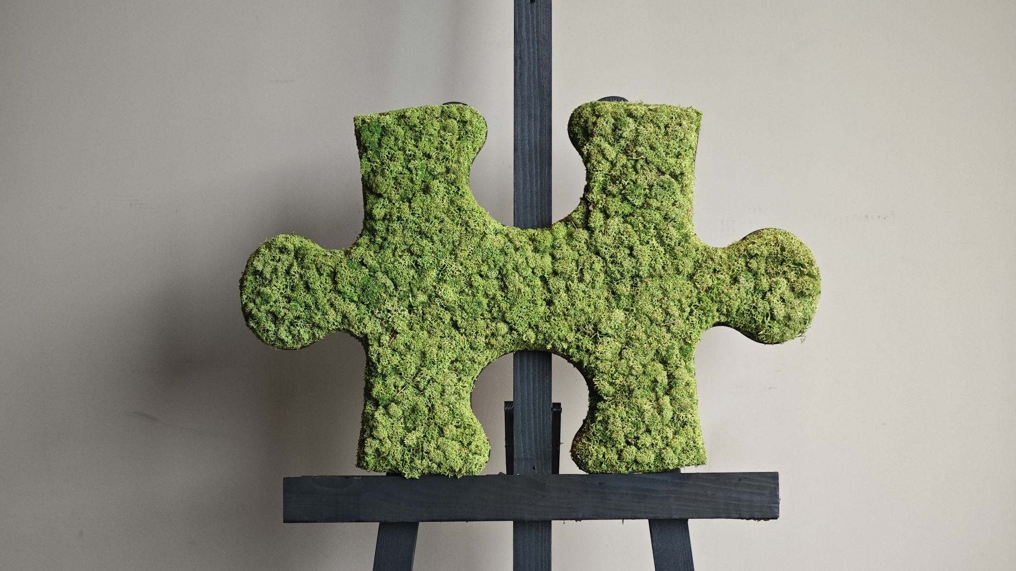 Moswens Puzzle Moosbild Rentiermoos