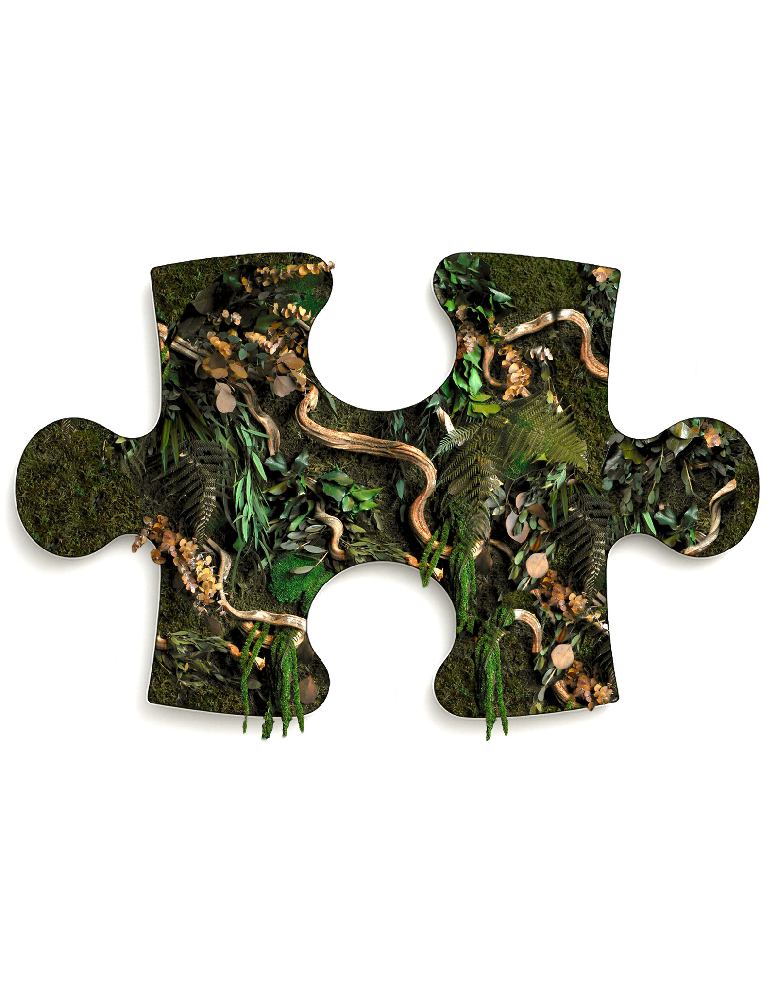 Moswens Puzzle Moosbild Liana im Dschungel Stil