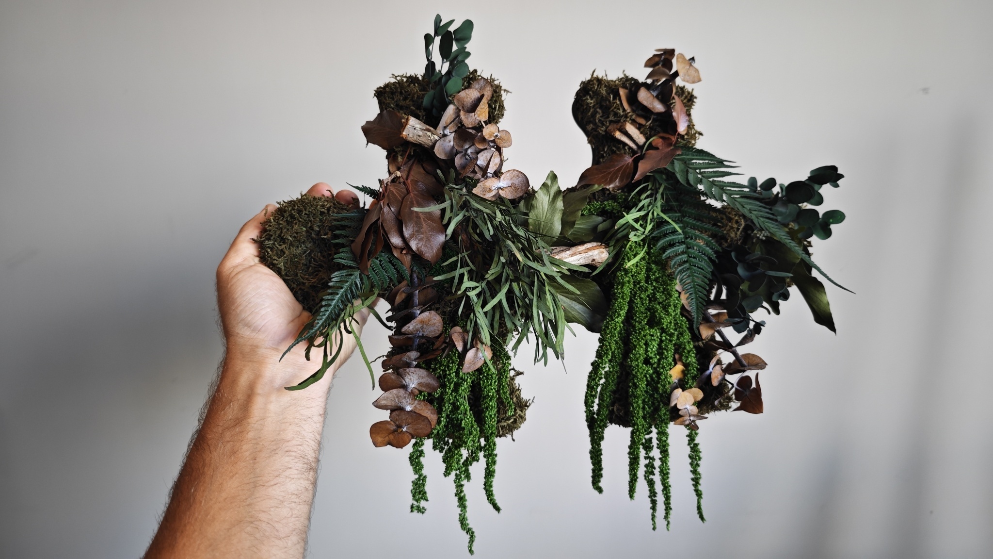 Moswens Puzzle Moosbild Liana im Dschungel Stil