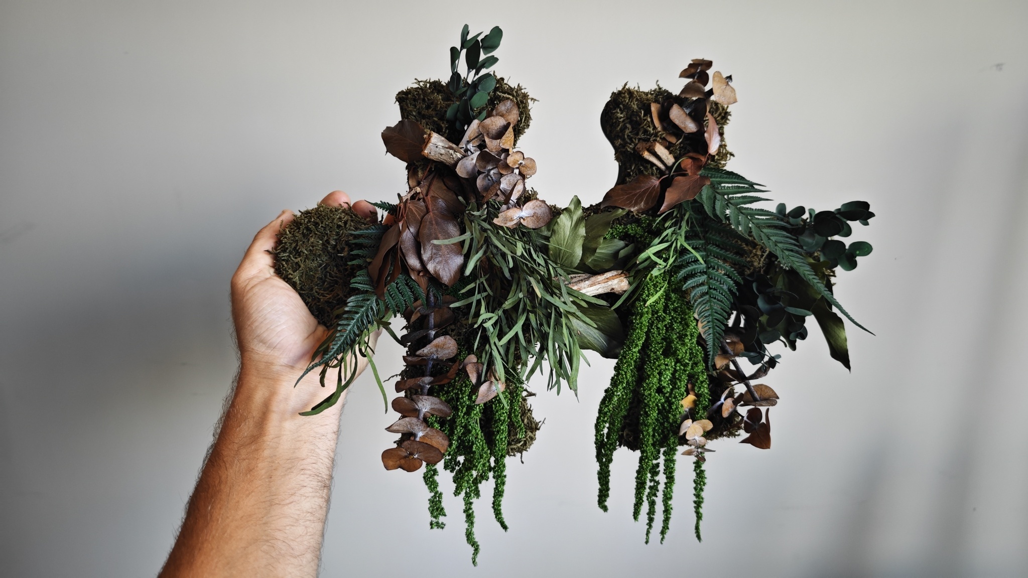 Moswens Puzzle Moosbild Liana im Dschungel Stil