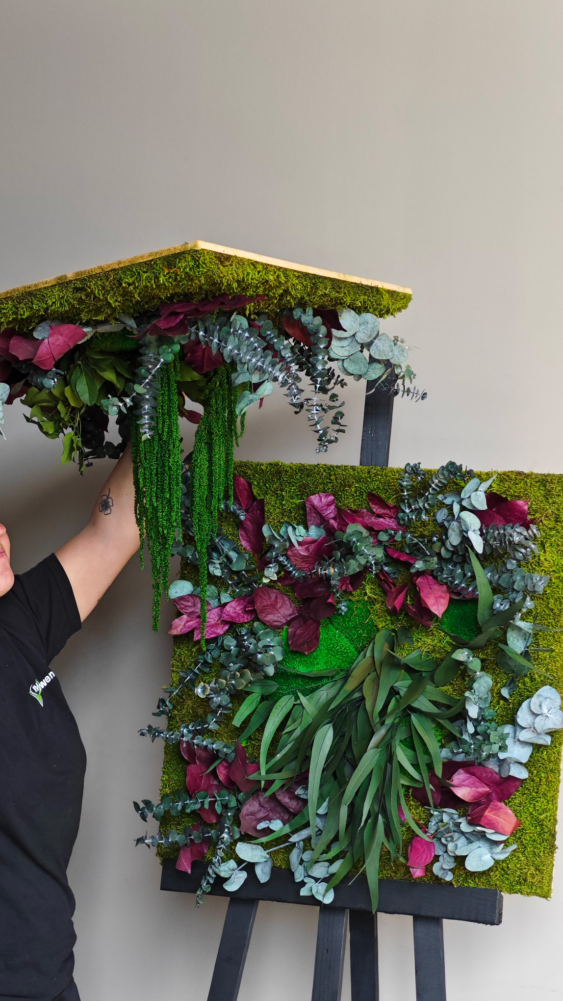 Moswens Dschungel Decke Rubor 58cm x 58cm