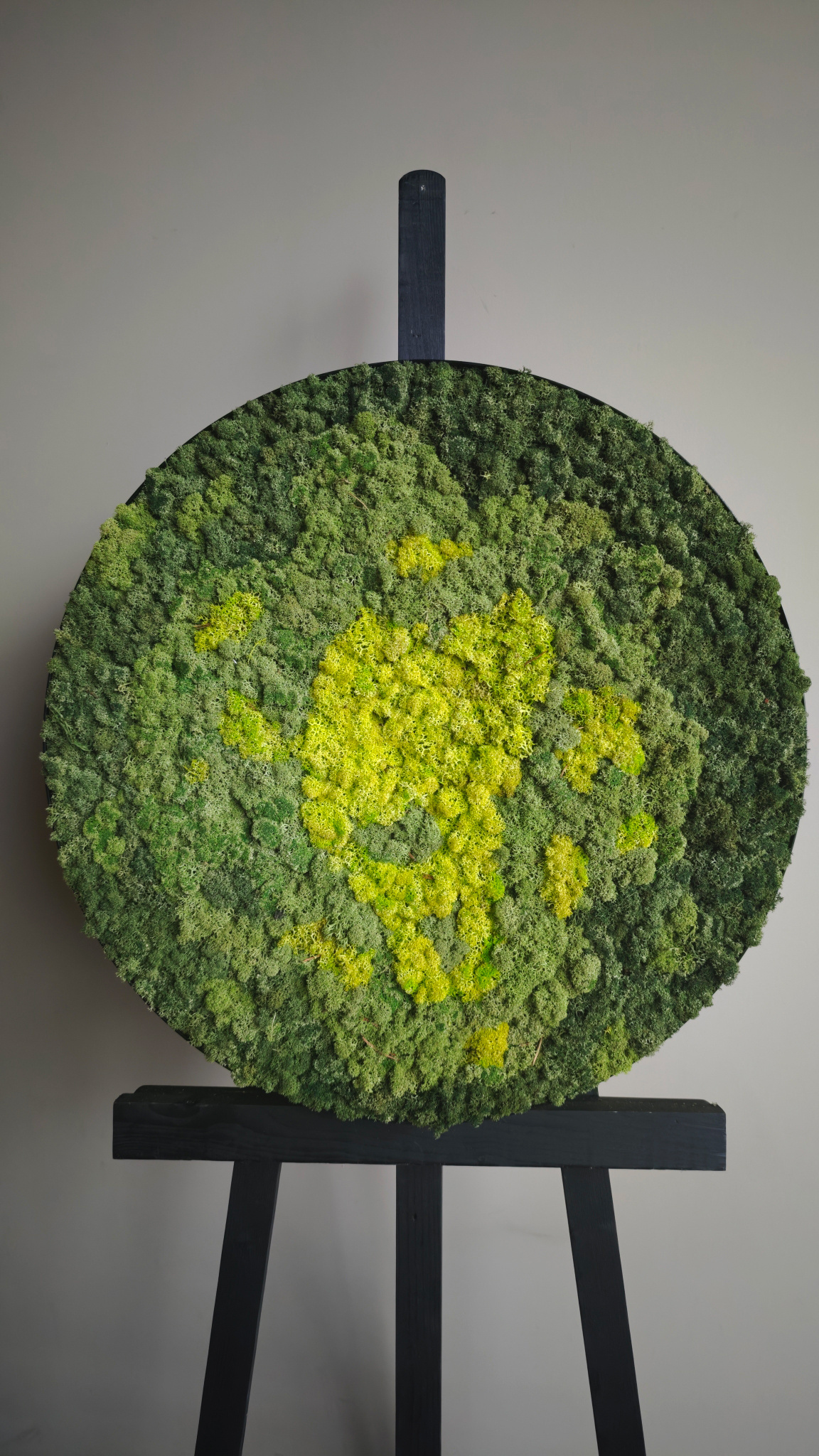 Moswens Rundes Moosbild Splash