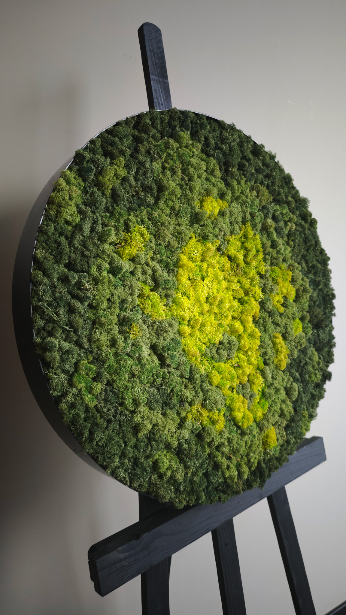 Moswens Rundes Moosbild Splash