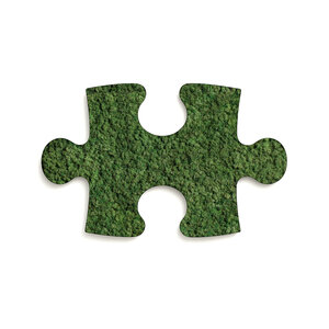 Puzzle Moosbild Forest
