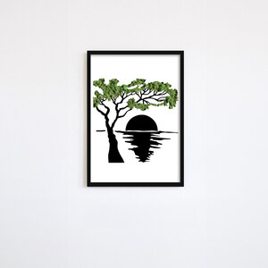 Moosporträt Horizont