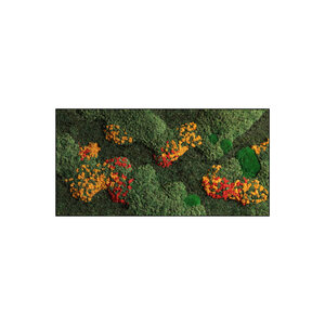 Rechteckiges Moosbild Pepper