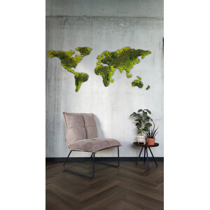 Moos Weltkarte Varius 200 cm