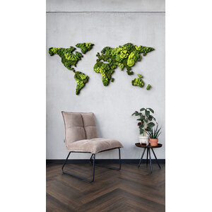 Moos Weltkarte Jellina 200 cm