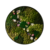 Moswens Rundes Moosbild Flora im Blumen-Stil