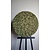 Moswens OUTLET rundes Moosbild 80 cm, schwarze Kantenverarbeitung