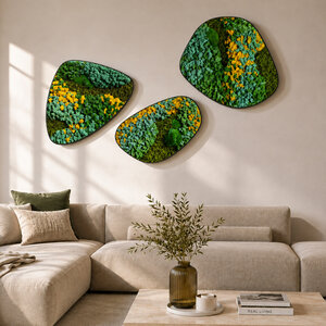 Moosdots-Set Moosbild Cascata
