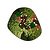 Moswens Moosdots Cinco Moosbild Avalon im Blumen-Stil