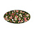 Moswens Ovales Moosbild Sweet im Blumen Stil
