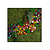 Moswens Quadratisches Moosbild Liva im Blumen-Stil