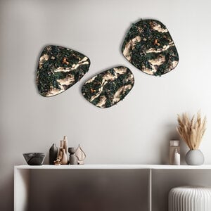 Moosdots-Set Moosbild Rex im Dschungel-Stil