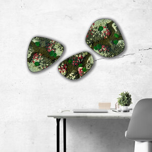 Moosdots-Set Moosbild Colius