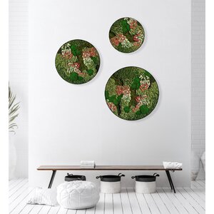 Rundes moosbild Set Vienna