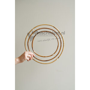 Runder Rattan-Dekorationshänger 30 cm