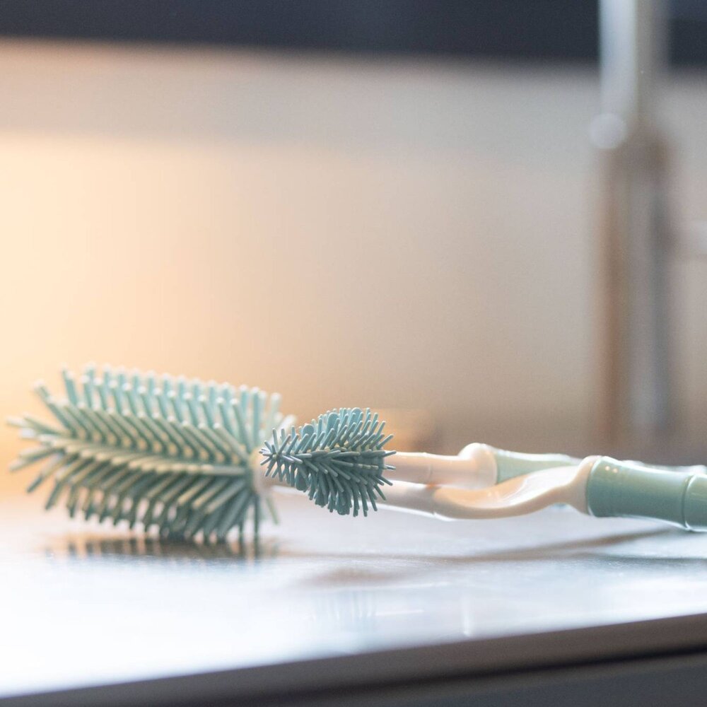 Youha - set de brosses de nettoyage (Vert ou rose) Youha - set de brosses de nettoyage (Vert ou rose)