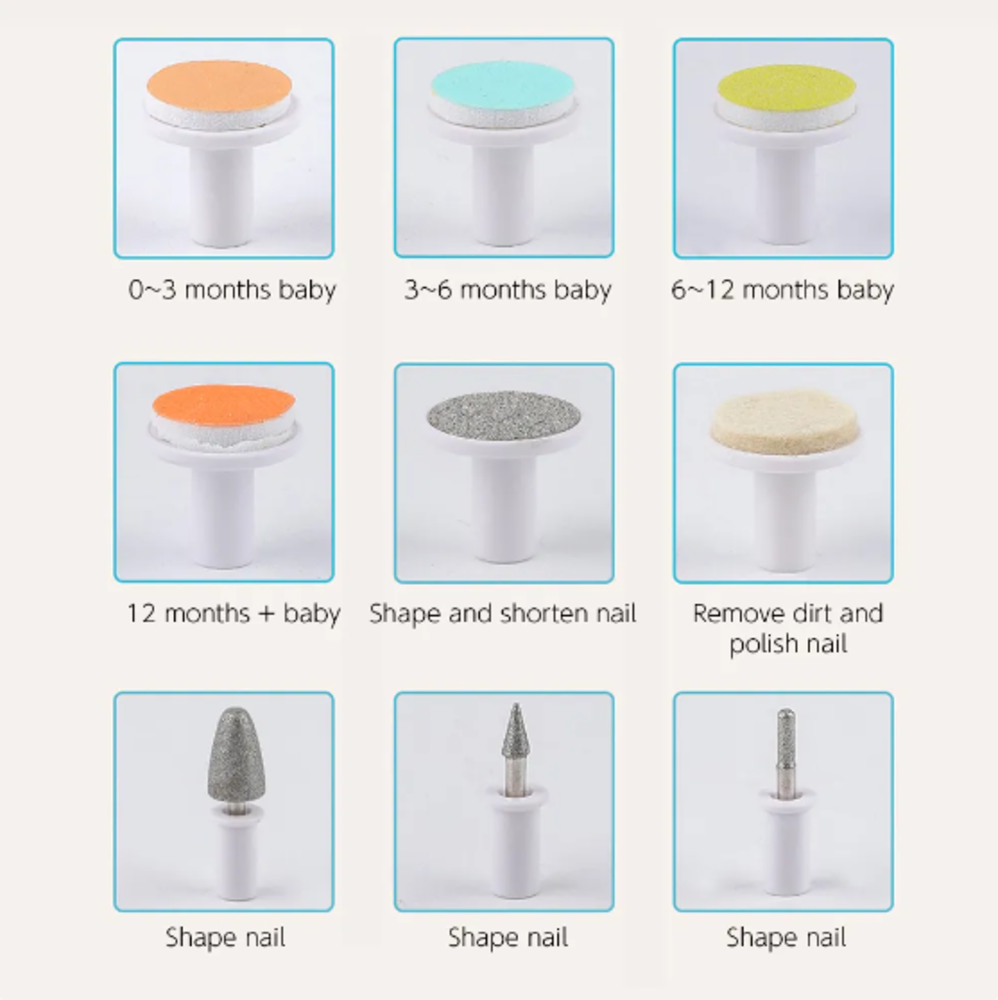 Youha - lime à ongles électrique pour bébé