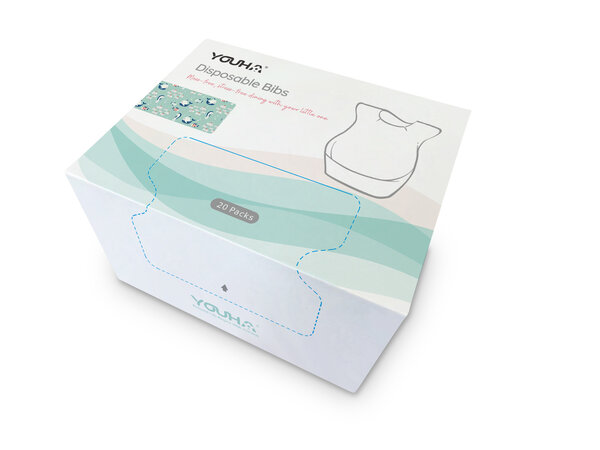 Youha - Wegwerp slabbetjes (20 stuks) Youha - Wegwerp slabbetjes (20 stuks)