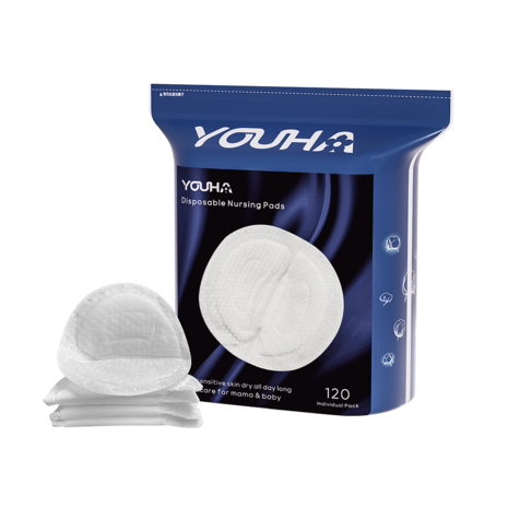 Youha - zoogcompressen (60 of 120 stuks per verpakking) Youha - zoogcompressen (60 of 120 stuks per verpakking)