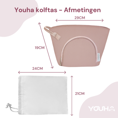 Youha Youha - Luxe kolftas - Roze Youha Youha - Luxe kolftas - Roze