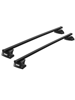 Thule SquareBar BMW X1 bouwjaar 2023 t/m heden | met gesloten dakrailing