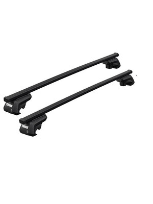 Thule SquareBar Jeep Cherokee bouwjaar 2001 t/m 2014 | met open dakrailing