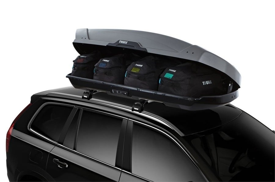 Thule dakkoffer tassenset GoPack is een set van 4 Travelproshop