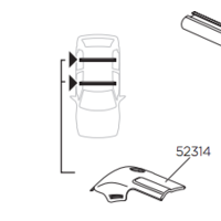 Eindkap WingBar Edge | rechts 52314