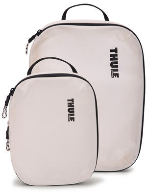 Thule compressiezak Compression Cube's wit set van 2