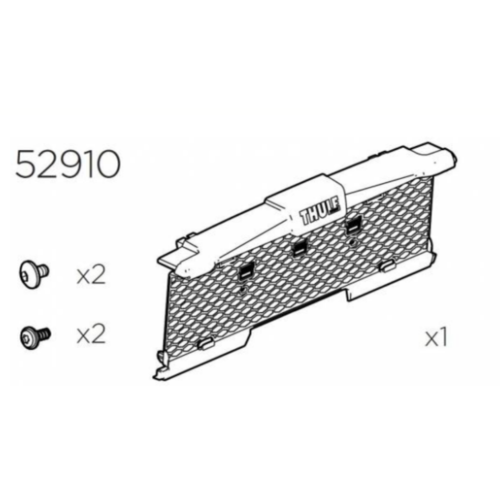Thule fietsendrager onderdeel Thule Number Plate Holder
