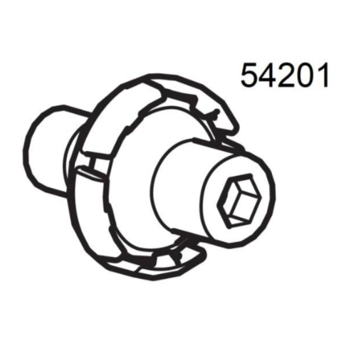 Thule Thule Kit Flush Rail - Nut washer