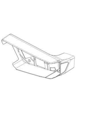 Thule fietsendrager onderdeel Lamp frame R