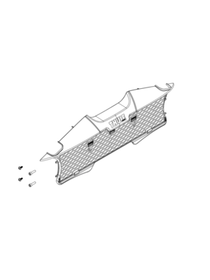 Thule fietsendrager onderdeel Number Plate Holder