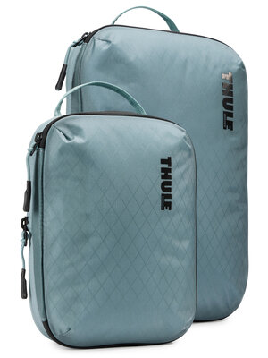 Thule compressiezak Compression Cube's pond gray set van 2