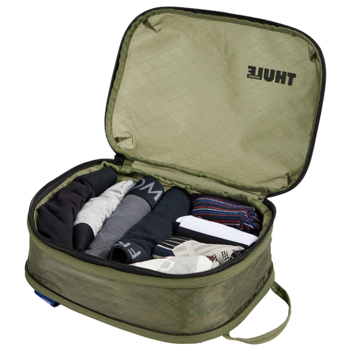 Thule compressiezak Thule Compression Cube's 2 stuks in de kleur Soft Green Thule compressiezak Thule Compression Cube's 2 stuks in de kleur Soft Green