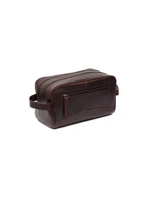 Chesterfield Leren toilettas bruin Waxed Pull Up | Stacey Chesterfield Leren toilettas bruin Waxed Pull Up | Stacey