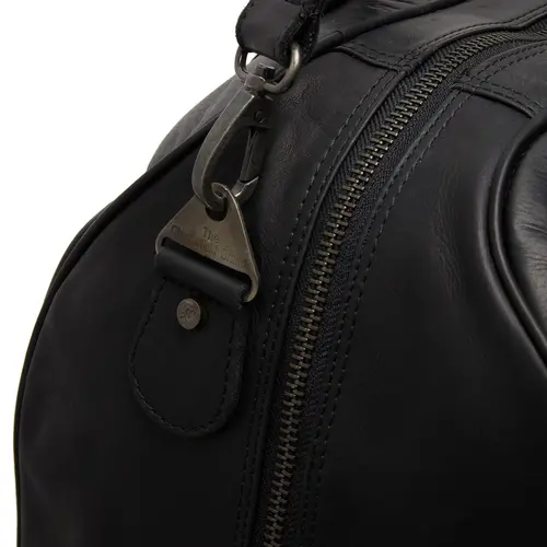 Chesterfield Leren reistas zwart Waxed Pull Up | Liam