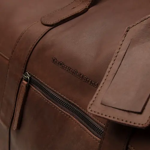 Chesterfield Leren reistas bruin Waxed Pull Up | Portsmouth