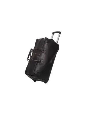 Chesterfield Leren trolley zwart Waxed Pull Up | Jayven
