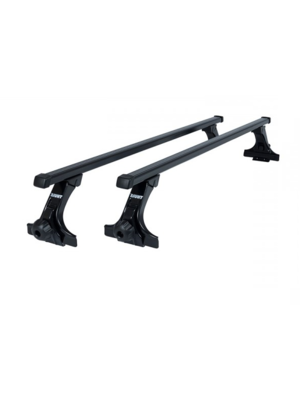 Thule SquareBar Land Rover Range Rover bouwjaar 1970 t/m 1996 | met regengoot Thule SquareBar Land Rover Range Rover bouwjaar 1970 t/m 1996 | met regengoot