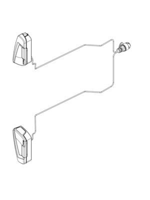 Thule Lamp Set Midipoint 13-pin Thule Lamp Set Midipoint 13-pin