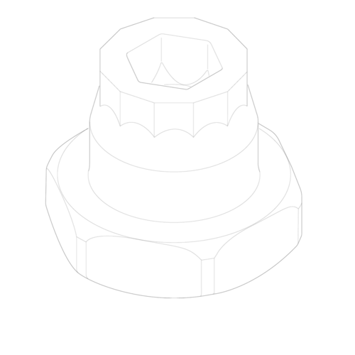 Thule Moer  M6 | 54672 | Nut Fixpoint M6 - Fixpoint fit kits