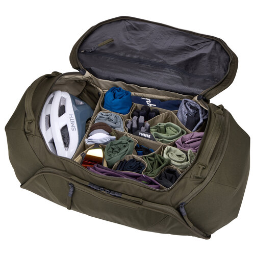 Thule fietstassen Thule RoundTrip fietsduffel bruin