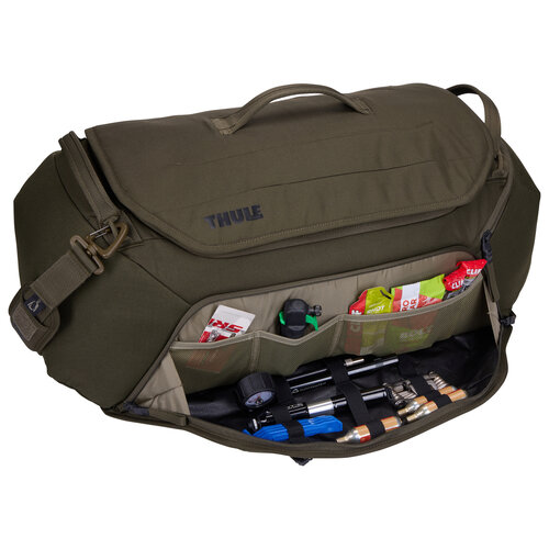 Thule fietstassen Thule RoundTrip fietsduffel bruin